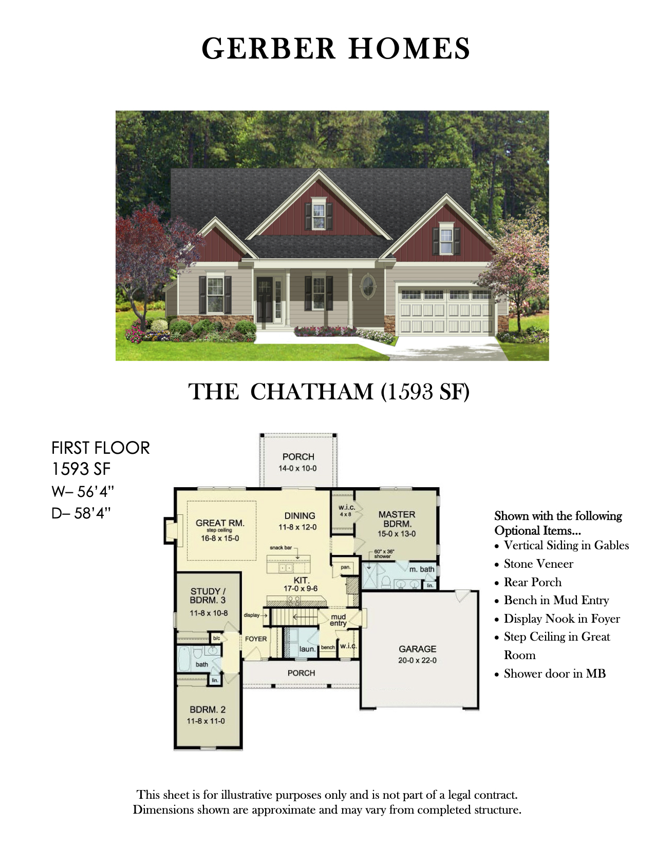 Custom Home Floor Plans Gerber Homes